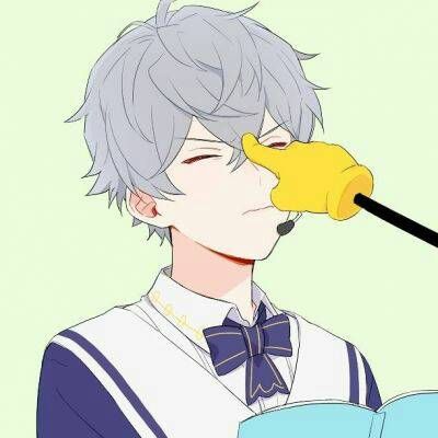 纸碎金迷灯红酒绿总要有点性格(动漫卡通头像男生呆萌可爱)