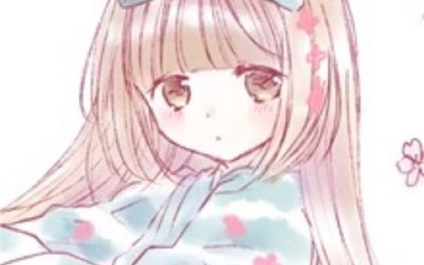 动漫可爱呆萌女生头像(大眼睛萌妹子专属卡通头像高清)