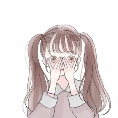 我只是喜欢你哪有什么目的(抖阴简笔画女生头像呆萌可爱)