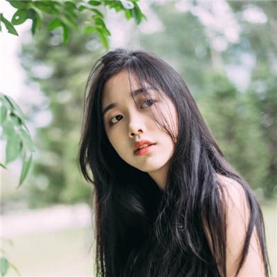 有多少喜欢就有多少心酸(森系绿色自然小清新女生头像)