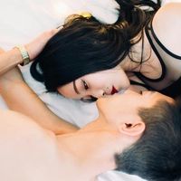 能长久的一切都是基于喜欢(个性空间情侣头像kiss)