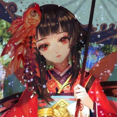爱在将爱未爱时最迷人(卡通可爱头像女生小清新二次元)
