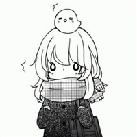 感动的从来都是别人的故事(萌萌哒的卡通少女头像)
