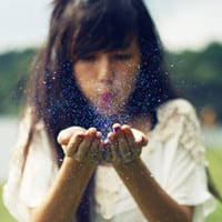 悠闲惬意的非主流女生头像_一个人一样是生活