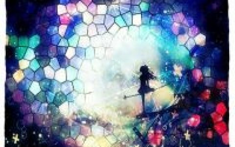 星空异度空间你爱吗(唯美动漫卡通抖阴头像)