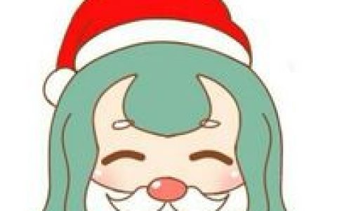 戴圣诞帽的情侣动漫头像一男一女(圣诞帽情侣头像)