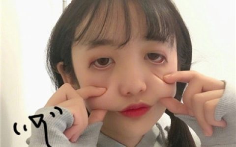 女生个性快手头像低于480(女生快手头像可爱搞笑吃货系列)