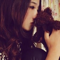 所有的美好只是在挣扎_唯美幸福的非主流女生QQ头像