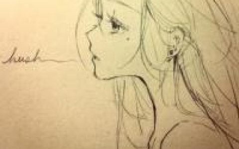 女生素描抖阴头像(卡通素描头像图片)