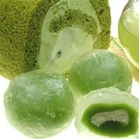 早已温暖我的初秋(绿色小清新抹茶口味甜品主题头像)
