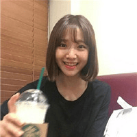 就算梦不完整(短发齐刘海女生头像小清新韩版)