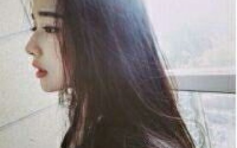 我们开始学会遗忘(90后侧脸头像女生清新自然)