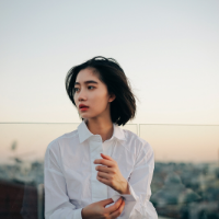 余生好久你来恰好(短发女生头像侧脸小清新精选)