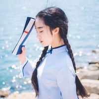 喜欢你的心情就像森林里的兔子(唯美头像女生小清新侧脸)