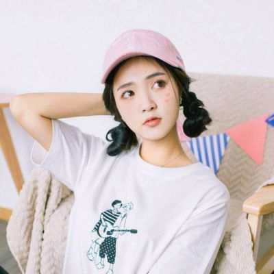 甜美可爱的女生头像(小清新扎两个辫子的女生头像可爱大全)