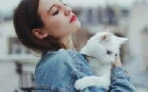喜欢猫咪的宝宝们看过来(抱猫咪的女生头像)