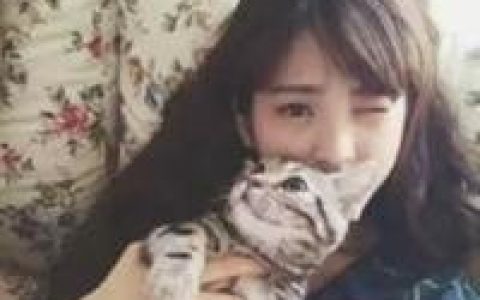 青春染指了谁的年华(漂亮的女生抱猫头像图片大全)