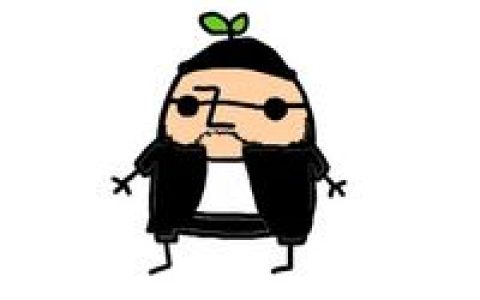 我会立刻出现在你眼前(卡通可爱涂鸦小人头像)