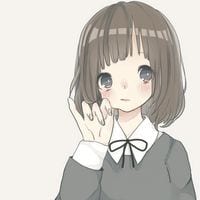 记忆里散发微弱却温暖的光(卡通头像女生可爱萌短发少女)